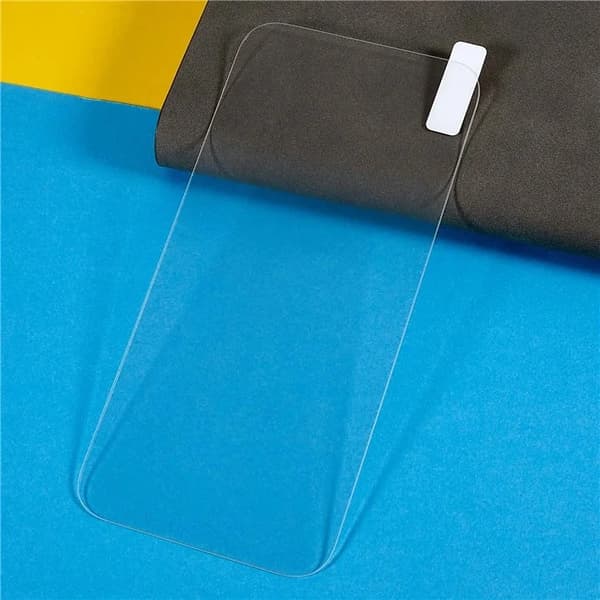 iPhone 17 Pro Max Plastfilm Skärmskydd Electroplated Arc Transparent