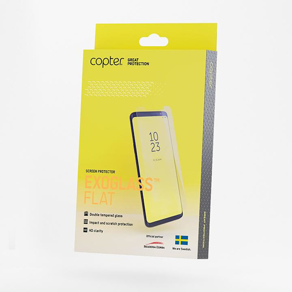 Copter Exoglass Flat härdat glas - Galaxy S21 5G