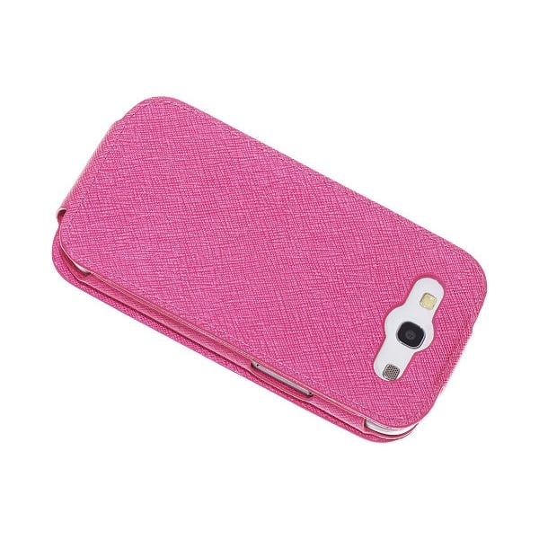 Luxury flip mobilväska till Samsung Galaxy S3 i9300 (Rosa) Rosa