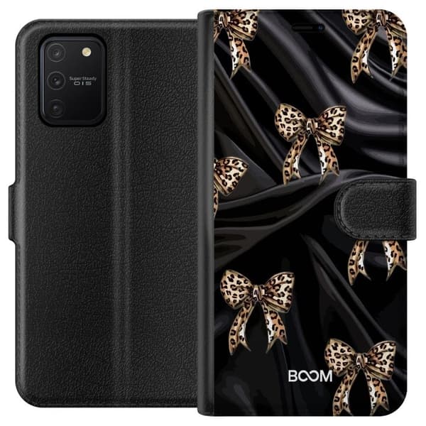 Pung etui til Samsung Galaxy S10 Lite med Leopard Bow