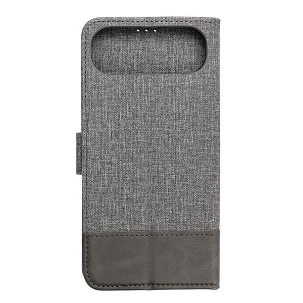 iPhone 17 Pro Max Pung Taske Gummi - Grå Grå