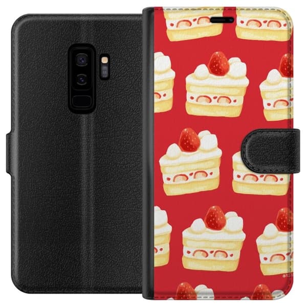 Plånboksfodral till Samsung Galaxy S9+ med Tårta