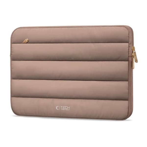 Tech-Protect Computertaske 13"-14" Fluffy - Valnød Beige
