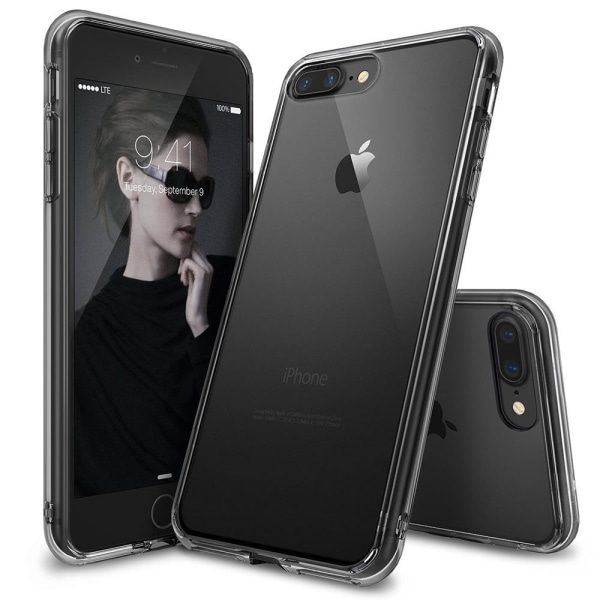 Ringke Fusion Shock Absorption Cover til Apple iPhone 7 Plus - G Grey
