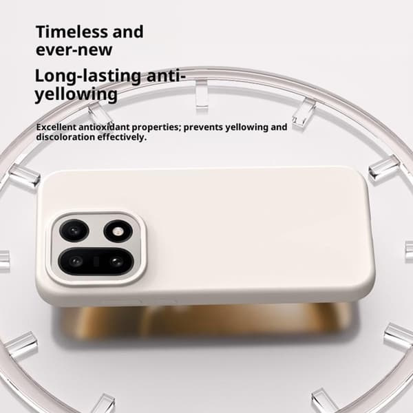 Mobilskal till OnePlus 15 5G Silikon Skin-Friendly - Rosa Rosa