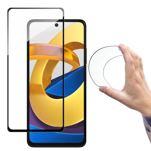 Wozinsky Flexi Nano Hærdet glas Xiaomi Poco M4 Pro 5G - Transparent Transparent