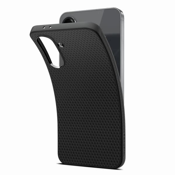 Spigen telefonetui til Galaxy A56 5G Liquid Air - Matt Sort Svart