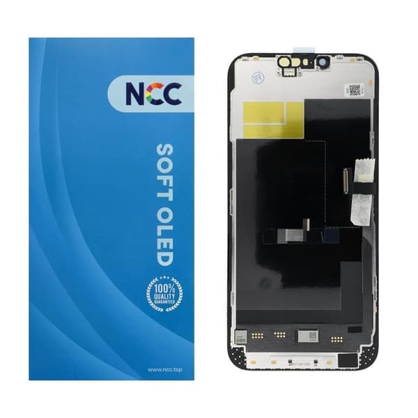 iPhone 13 Pro Max Skärm med LCD-display NCC Soft OLED Utbytbar IC Black
