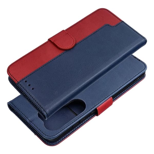 Plånboksfodral För Galaxy S26 Ultra Flap - Marinblå/Röd Blå