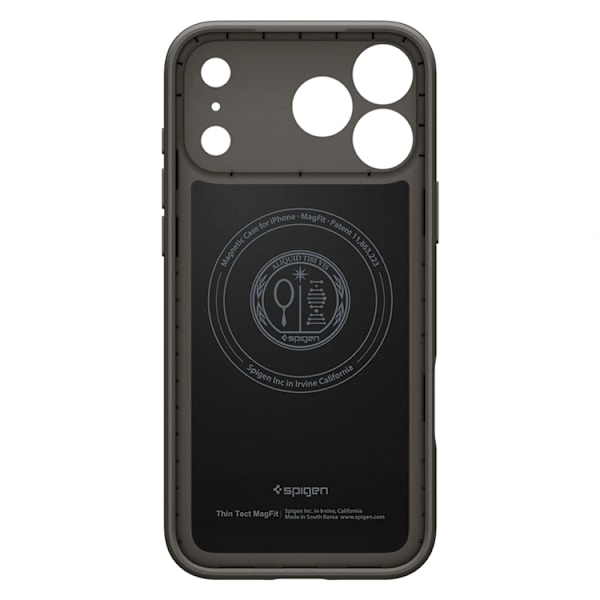 Spigen Mobilskal till iPhone 17 Pro Magsafe Thin Fit - Gunmetal
