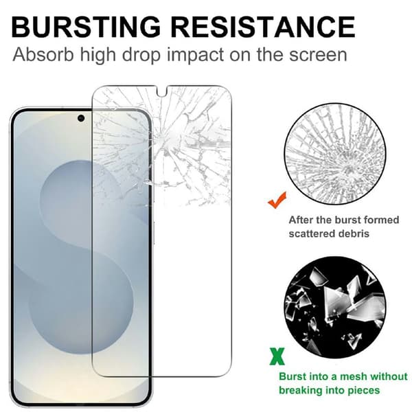 Skärmskydd för Samsung Galaxy S26 Plus Härdat glas - Transparent