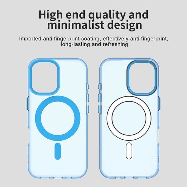 Mobilskal till iPhone 17 MagSafe Anti Drop Hybrid - Blå Blå