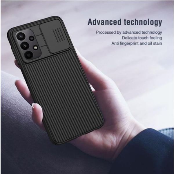 Nillkin Galaxy A23 5G/4G Mobilskal Camshield - Svart Svart