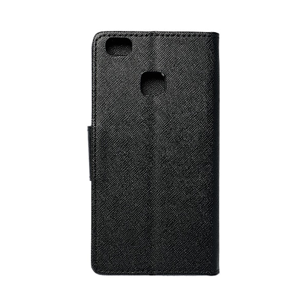 Fancy Plånboksfodral till Huawei P9 Lite Svart Svart