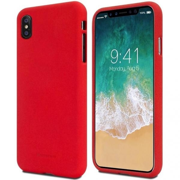 Mercury Telefontaske til iPhone 15 Soft - Rød