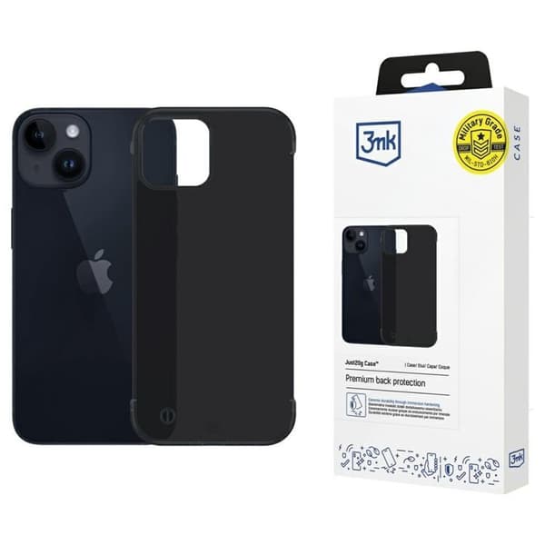 3MK Mobilskal till iPhone 15 Plus Matt Just20g - Svart Svart