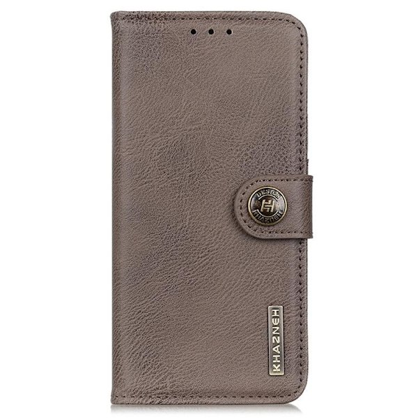 KHAZNEH Sony Xperia 5 IV Plånboksfodral PU-Läder - Grå