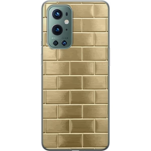 Mobilcover til OnePlus 9 Pro med Gyldne Mursten