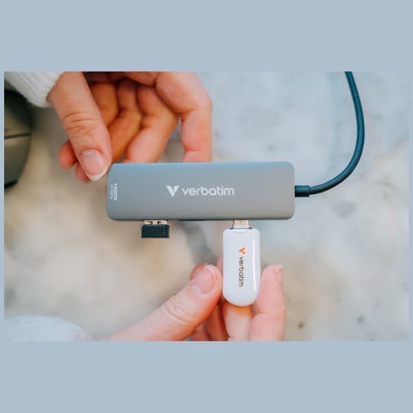 Verbatim Hub USB-C/HDMI/USB-A 3.2/2.0 32155 - Aluminium