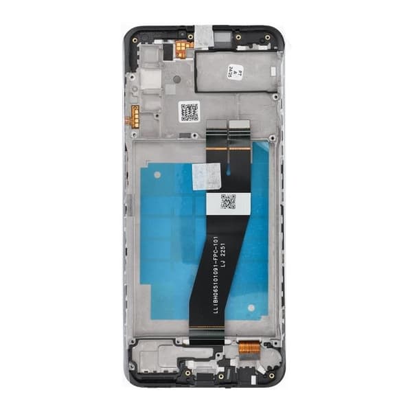 Galaxy A03s Skärm med LCD-display Service Pack GH81-21233A Svart