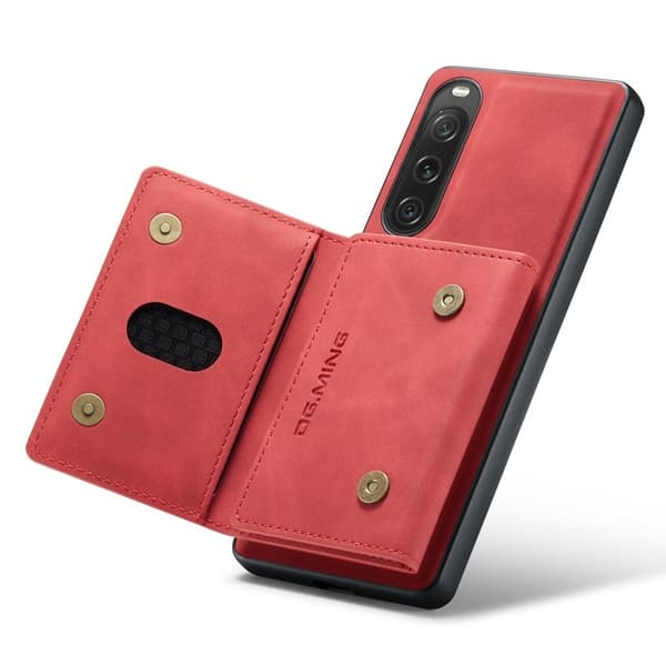 DG.MING M2 Series Mobilskal till Sony Xperia 10 V Shockproof Röd