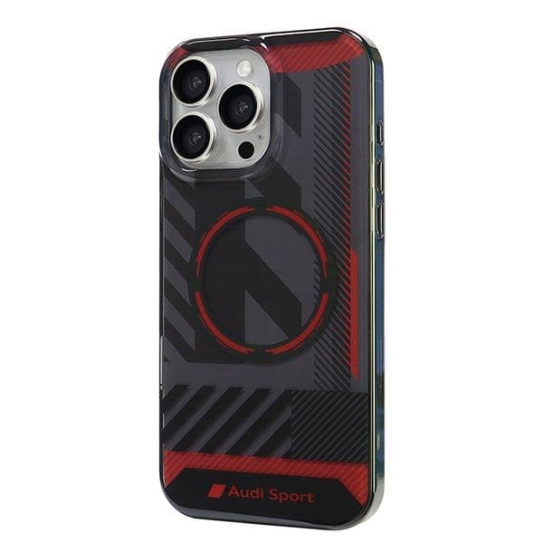 Audi Mobilskal till iPhone 16 Pro Max MagSafe IML Sport - Svart Black