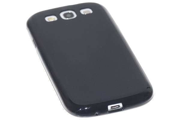 FlexiCase Cover til Samsung Galaxy S3 i9300 (Sort) Black
