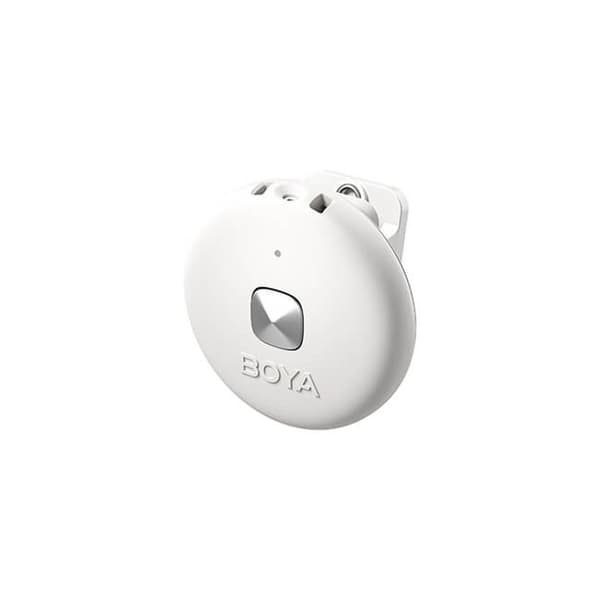 BOYA Trådlös 2,4 GHz Mikrofon x2 Omic-D Lightning Vit