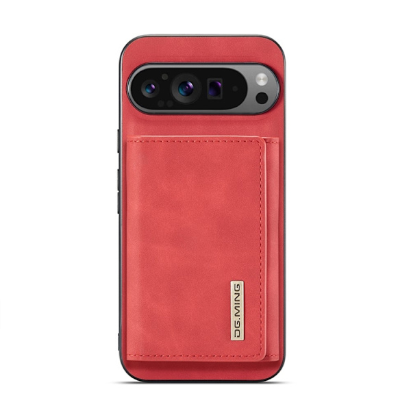DG.MING Google Pixel 10 Pro XL Plånboksfodral Detatchable M1 Röd
