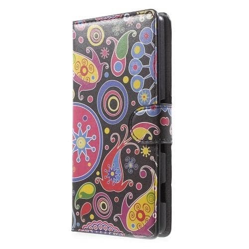 Plånboksfodral till Sony Xperia Z3+ - Jellyfish Mönster
