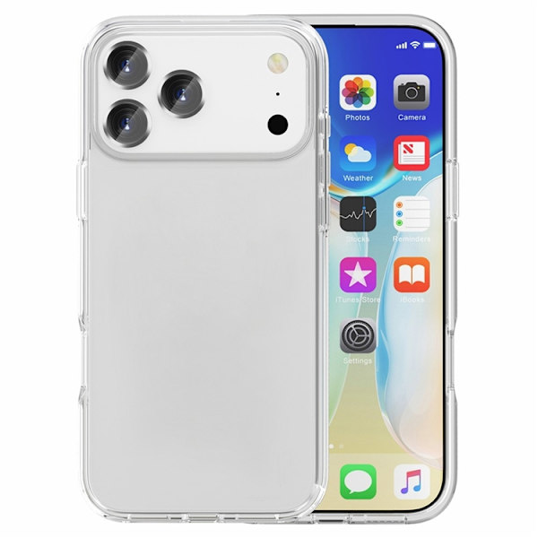 AMORUS Mobilskal till iPhone 17 Pro Shockproof - ClearVit Transparent