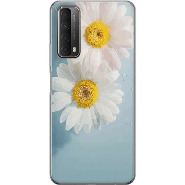 Mobilcover til Huawei P smart 2021 med Sommerblomster