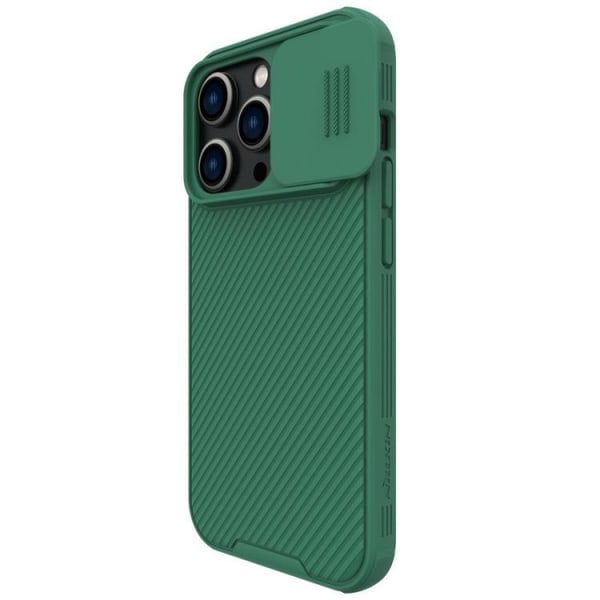 Nillkin iPhone 14 Pro Case CamShield Pro (PC ja TPU) - vihreä