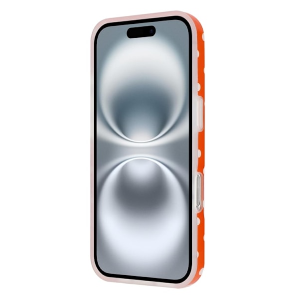 Mobilskal till iPhone 17 Dot Design Imd Tpu - Orange Orange