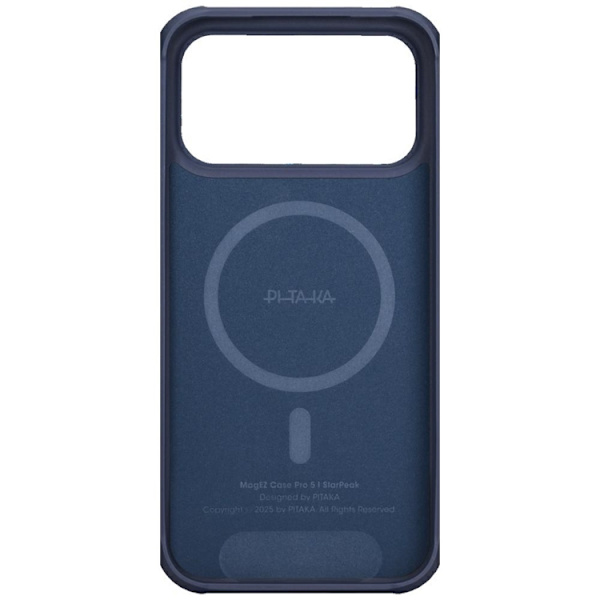 PITAKA Telefontaske til iPhone 17 Pro MagSafe StarPeak Aramid ProGuard Blå