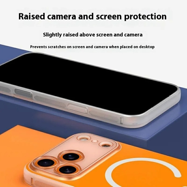 Q.COO Mobilskal till iPhone 17 Pro Magsafe Shockproof Blå