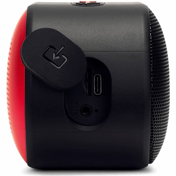 AIWA Bluetooth-kaiutin IPX6 RGB-valaistus - Punainen Röd