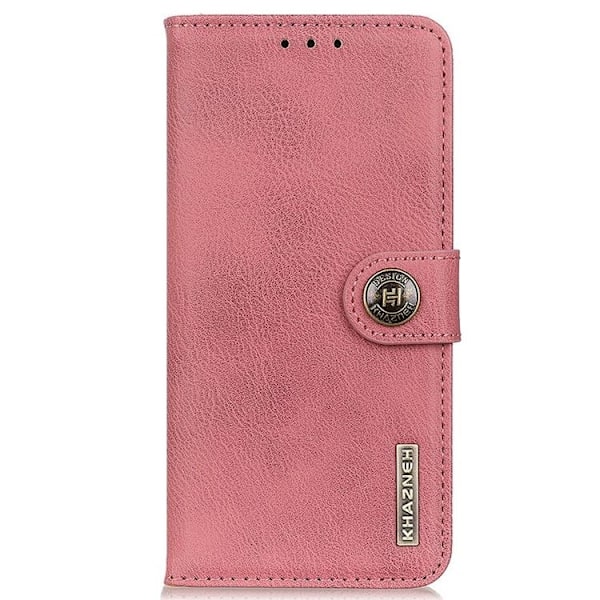 KHAZNEH iPhone 14 Pro Max Plånboksfodral Retro - Rosa