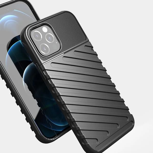 Mobilskal till iPhone 17 Pro Thunder Armored - Svart Svart