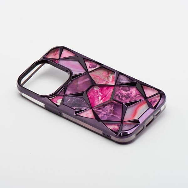 Telefontaske til iPhone 15 Pro Max Twinki - Lilla Lila