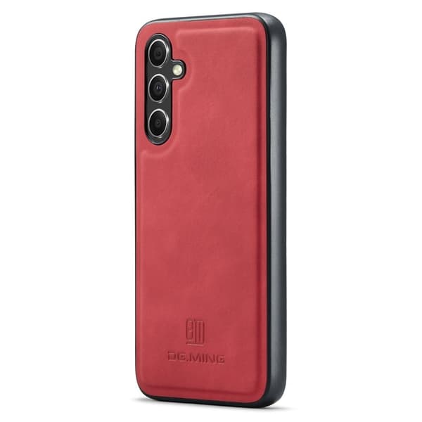 DG.MING Mobilskal till Samsung Galaxy A36 5G PU Läder Hybrid Brun