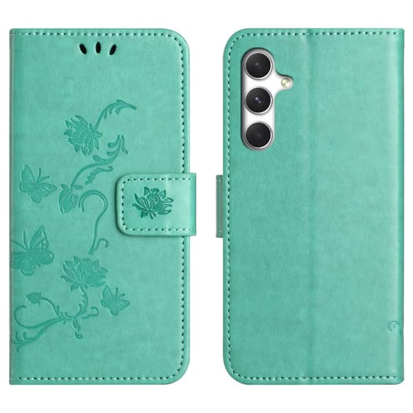 Plånboksfodral för Samsung Galaxy S26 Plus Konstläder Ställ - Cyan