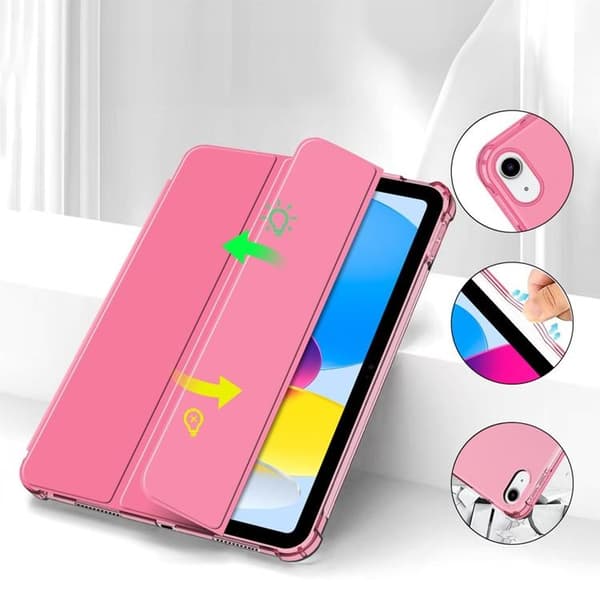 Tech-Protect iPad 10.9 (2022) Taske med penholder Lila