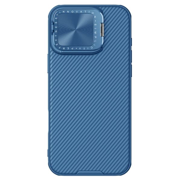 NILLKIN Camshield Prop Series Mobilskal till iPhone 16 Pro Max Blå