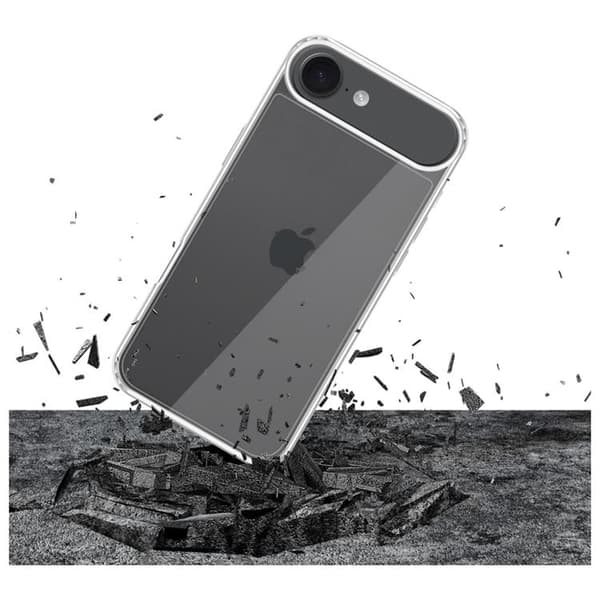3MK Telefontaske til iPhone Air Armor - Gennemsigtig Transparent