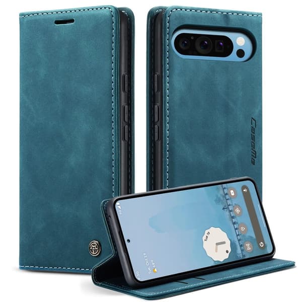 CASEME 013 Plånboksfodral för Google Pixel 10 Pro XL - Blå