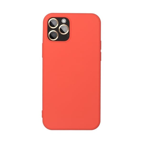 Mobilskal till iPhone 16 Plus Silikon - Peach Orange