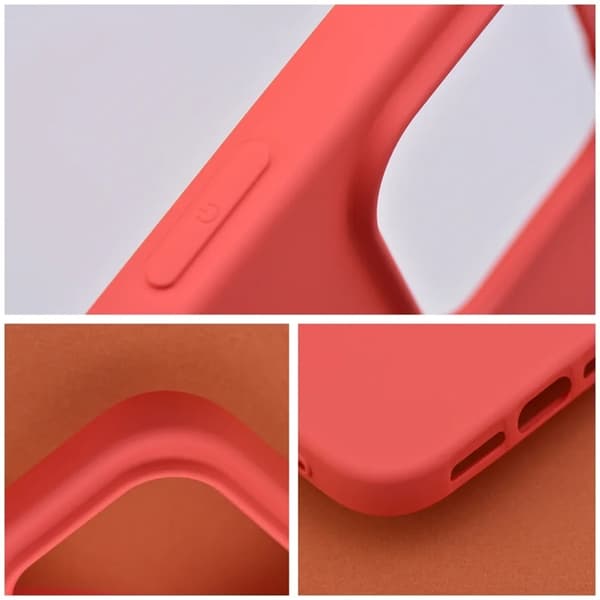 Telefontaske til iPhone 17 Pro Max Silikone - Fersken Rosa