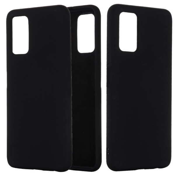 Flydende silikone etui til Galaxy Note 20 - Sort Black