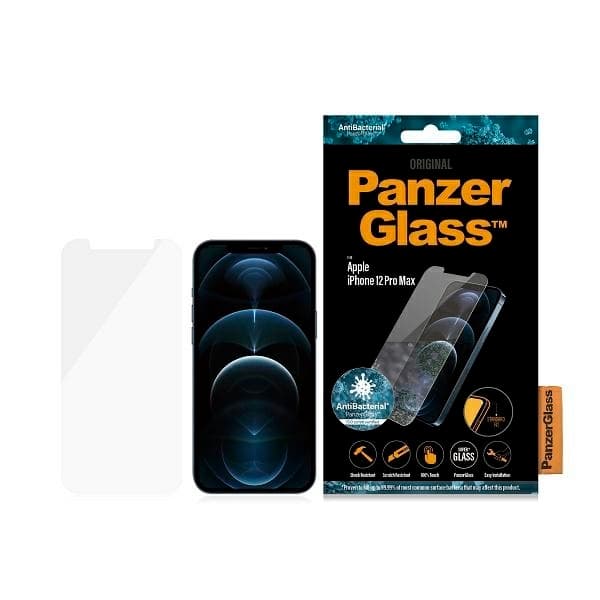 PanzerGlass iPhone 12 Pro Max Härdat Glas Skärmskydd
